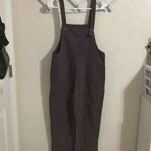 Gray jumpsuit overalls